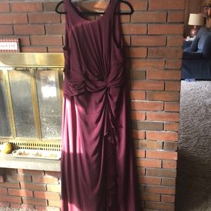 Worn once. Just needs to be dry cleaned.